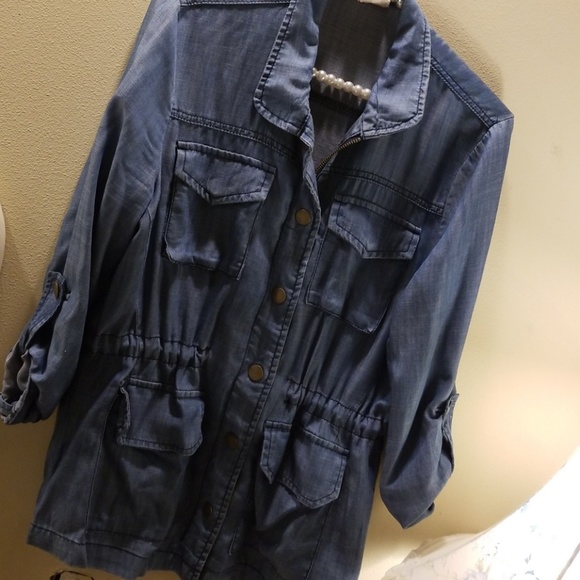 maison jules denim jacket